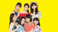 Juice Juice (ditulis Juice = Juice), grup girl band asal Jepang. (WebTVAsia)