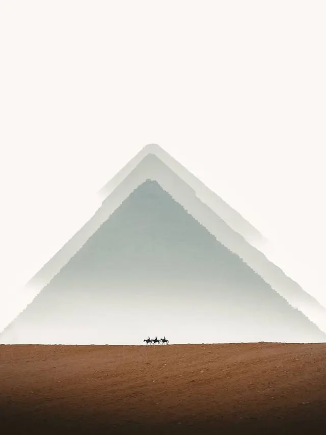 Menakjubkan, 6 Foto Piramida Giza Ini Hasilnya Diubah Jadi Efek Monokrom