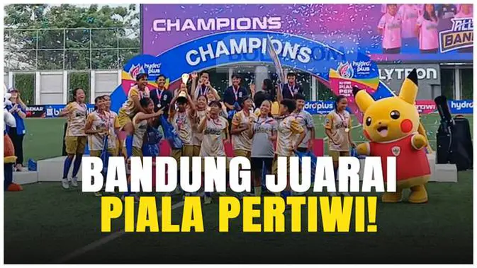 Gol Roket di Detik Terakhir! Bandung Rebut Piala Pertiwi All Stars dengan Cara Tak Terlupakan!