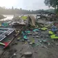 Rentetan banjir bandang yang menerjang beberapa wilayah di Kabupaten Bone Bolango (Bonebol), Gorontalo, beberapa waktu lalu, menyisakan pilu yang mendalam bagi para korban di Desa Panggulo. (Liputan6.com/ Arfandi Ibrahim)