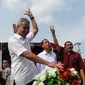 Presiden terpilih Jokowi meresmikan Boulevard Soekarno di Boyolali (Liputan6.com/Reza Kuncoro)