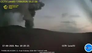 Erupsi Anak Krakatau Meningkat, Ada Kaitannya dengan Gempa NTT?