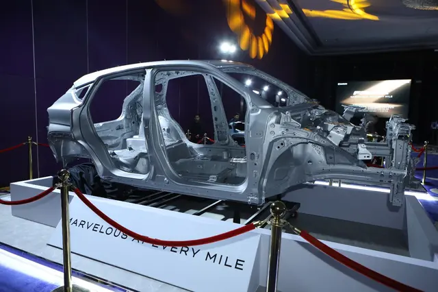 Bagian rangka Suzuki Fronx. (Foto: Istimewa)