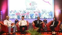 Tour of Indonesia resmi diluncurkan Menteri Pariwisata, Arief Yahya, dan keuta umum PB ISSI, Raja Sapta Oktohari, Senin (11/12/2017) (Kemenpar)