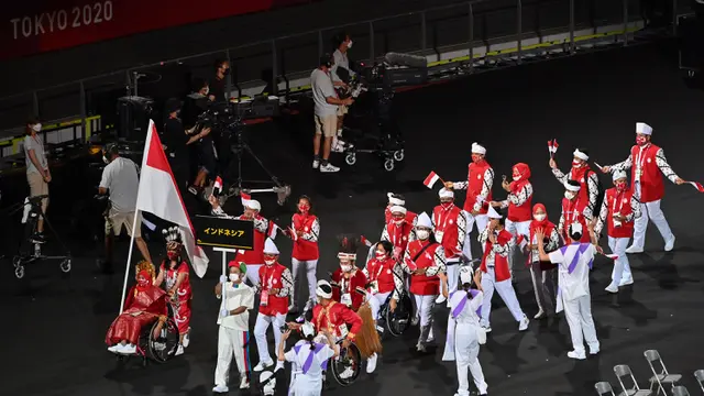 Foto: Kemeriahan Upacara Pembukaan Paralimpiade Tokyo 2020