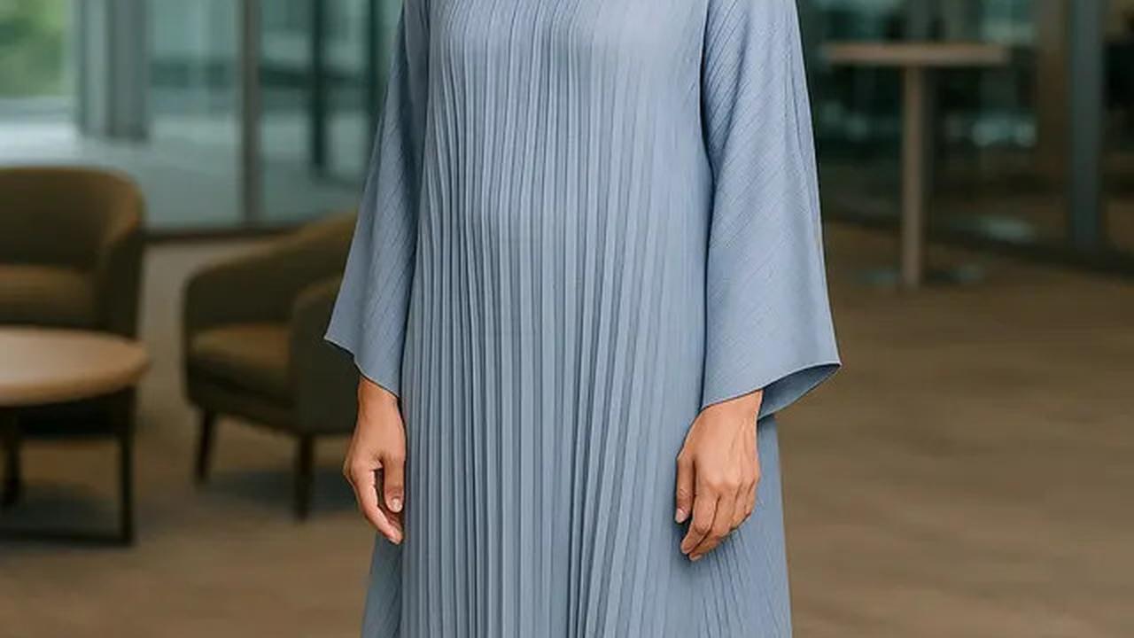 8 Model Kaftan Abaya Terbaru agar Ibu-Ibu 50 Tahun Tampil Jauh Lebih Muda