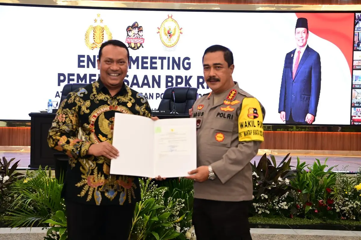 Anggota I BPK RI Nyoman Adhi Suryadnyana (kiri) (Istimewa)