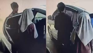 Siswi SMP Bandung Barat Terekam Dibawa 2 Pria Misterius Naik Mobil (Foto: Dikdik/Liputan6.com)