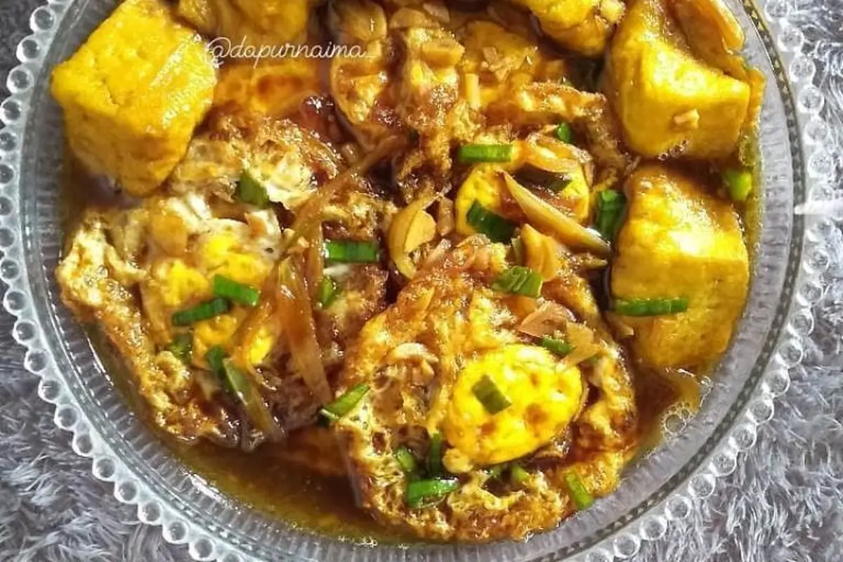 Tahu Telur Kecap