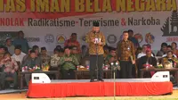 Sejumlah tokoh berkumpul di Lapangan Banteng tolak radikalisme. (Liputan6.com/Faisal R Syam)