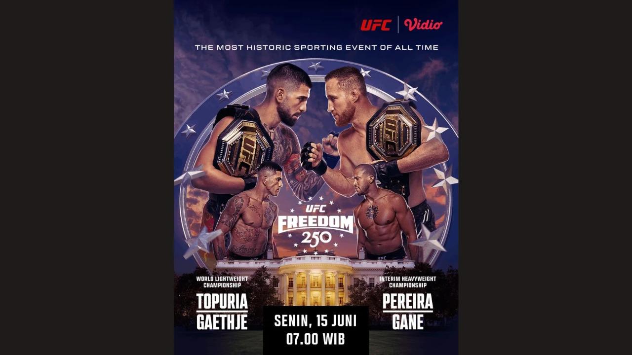 Bukan Sekadar Gelar Juara, Topuria dan Gaethje Kini Bertarung Demi Harga Diri