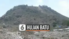 Penyebab hujan batu raksasa di desa Cihandeleum Purwakarta hari Selasa (8/10/19) akhirnya terjawab. Insiden ini dipicu aktivitas perusahaan tambang batu di kawasan gunung.