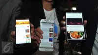 Google App meluncurkan fitur terbarunya "Kartu Now" di Jakarta, Senin (29/6). Kartu Now ini bertujuan membantu pengguna menemukan beragam informasi yang paling dicari selama Ramadan. (Liputan6.com/Herman Zakharia) 
