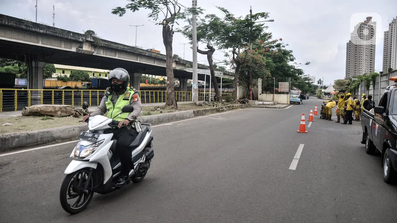FOTO: Persiapan Trek Balap Liar Legal Ancol