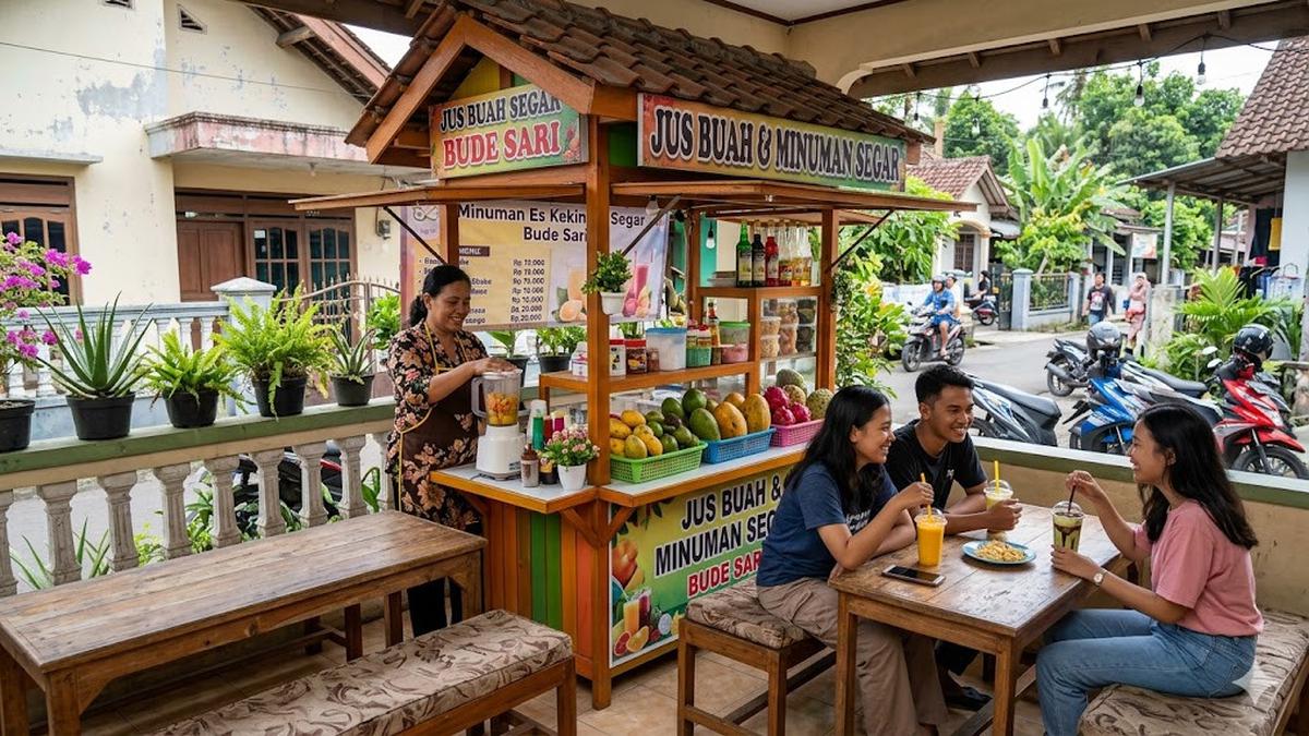 8 Ide Usaha Kecil di Teras Rumah Plus Tempat Nongkrong Sederhana yang Menarik