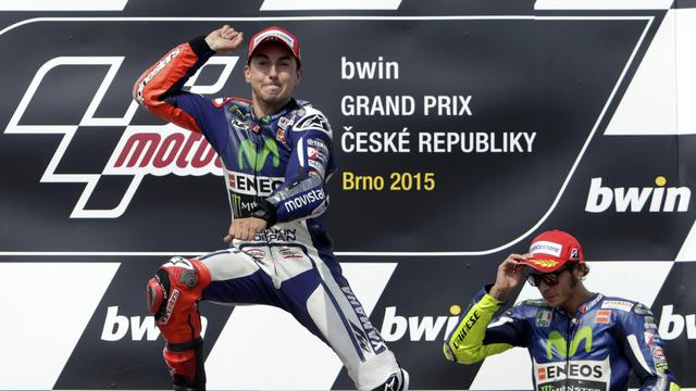 Jorge Lorenzo dan Valentino Rossi