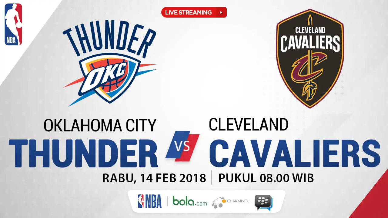 Oklahoma City Thunder Vs Cleveland Cavaliers, NBA
