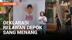 Relawan Depok Kaesang Menang Deklarasikan Diri