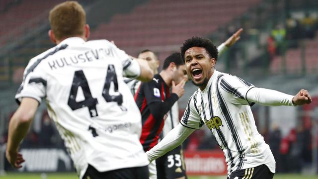FOTO: Juventus Akhiri Tren Kemenangan AC Milan di Liga Italia