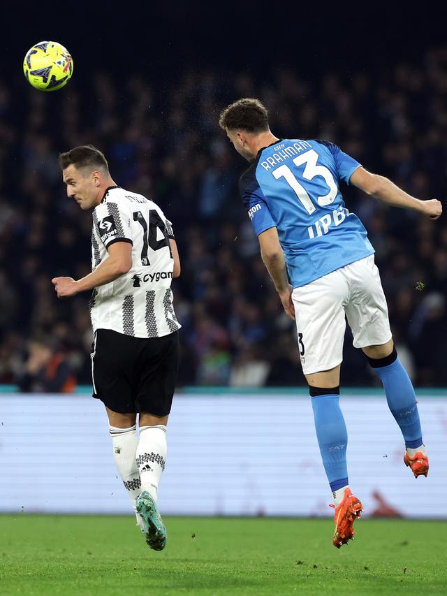 Hasil Liga Italia: Napoli Hajar Juventus 5-1 di Stadion Diego Armando Maradona