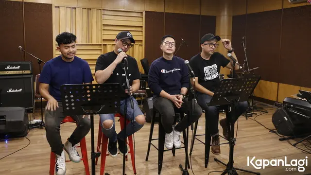 Sammy Simorangkir dan Kerispatih latihan jelang konser