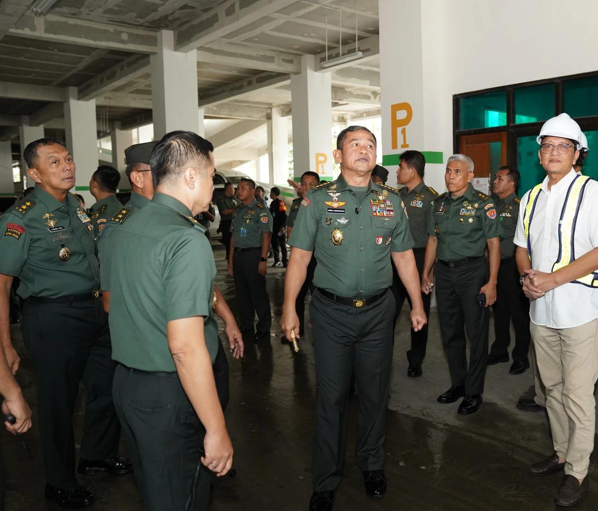 FOTO: Kasad Tinjau Modernisasi Fasilitas RSPAD Gatot Soebroto