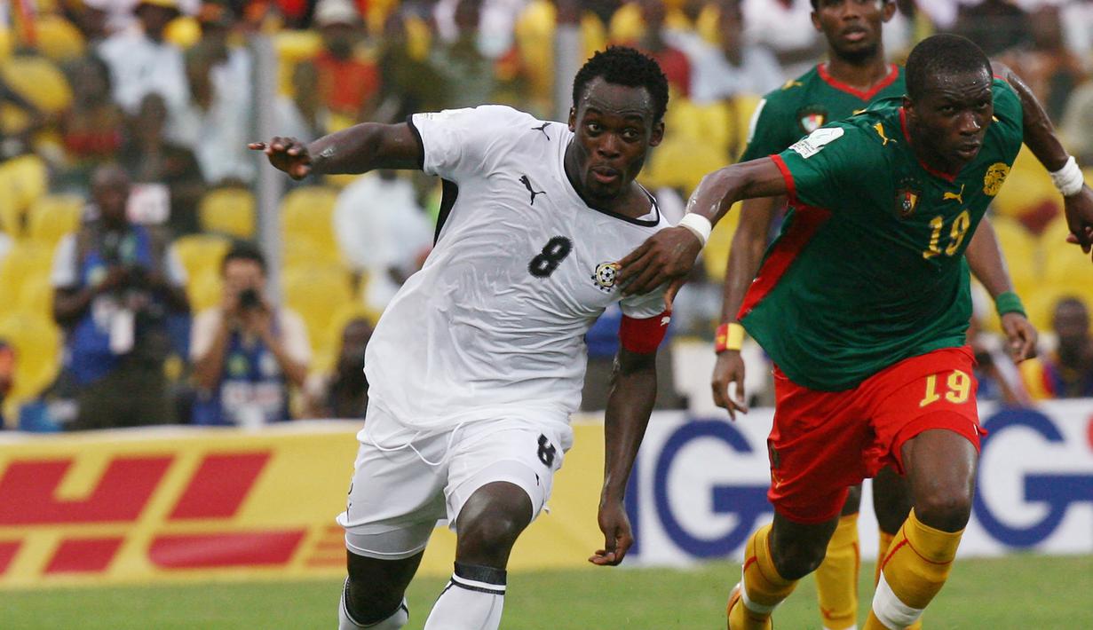 Bersama Timnas Ghana, ia belum sekalipun meraih gelar Piala Afrika. Prestasi terbaiknya adalah menjadi peringkat ke-3 untuk edisi 2008 dan runner-up untuk edisi 2010. Ia pensiun dari timnas Ghana pada 2018 dan terakhir membela Ghana di Piala Dunia 2014. (AFP/Issouf Sanogo)