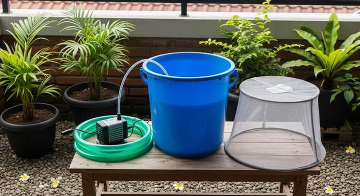 7 Cara Mudah Bikin Aquaponik di Rumah Pakai Ember untuk Pemula