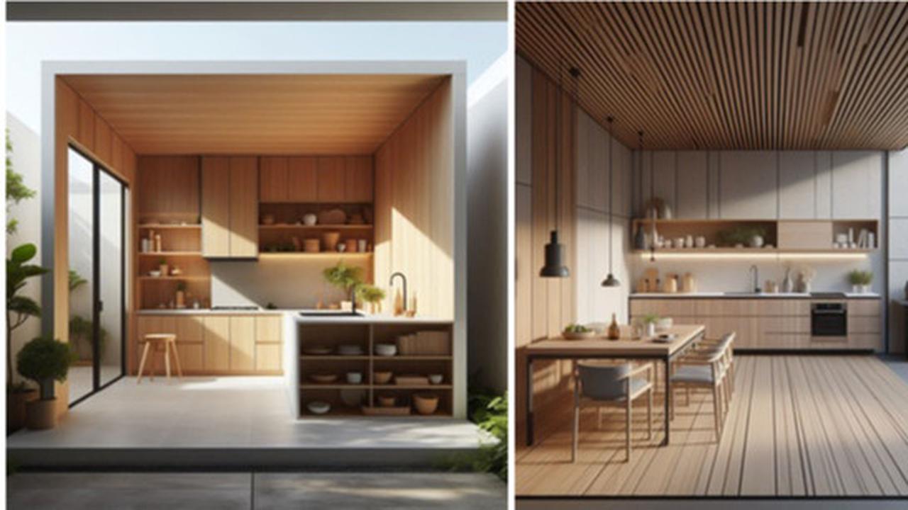 10 Inspirasi Desain Dapur Belakang Rumah yang Terbuka, Bikin Ruangan Lebih Luas dan Sejuk