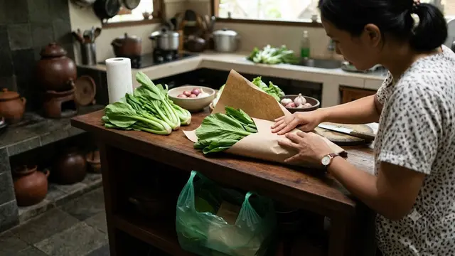 Cara Menyimpan Sawi Tanpa Kulkas Supaya Tidak Cepat Menguning