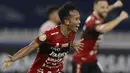 Bali United menang tipis 1-0 atas Persik Kediri dalam laga pembuka BRI Liga 1 2021/2022 di Stadion Utama Gelora Bung Karno, Jakarta Pusat, Jumat (27/8/2021). Gol tunggal sekaligus gol pertama di BRI Liga 1 ini dicetak striker Persik, M. Rahmat pada menit ke-83. (Foto: Bola.com/Ikhwan Yanuar)