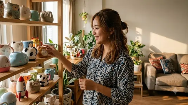Zodiak yang Paling Suka Mengoleksi Peralatan Rumah Tangga Lucu (AI generated)