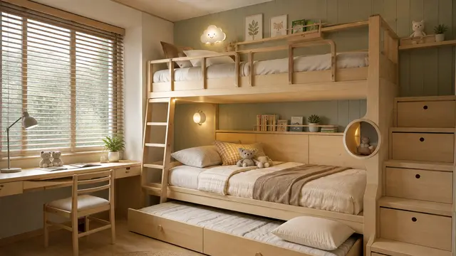 Inspirasi Desain Tempat Tidur Anak