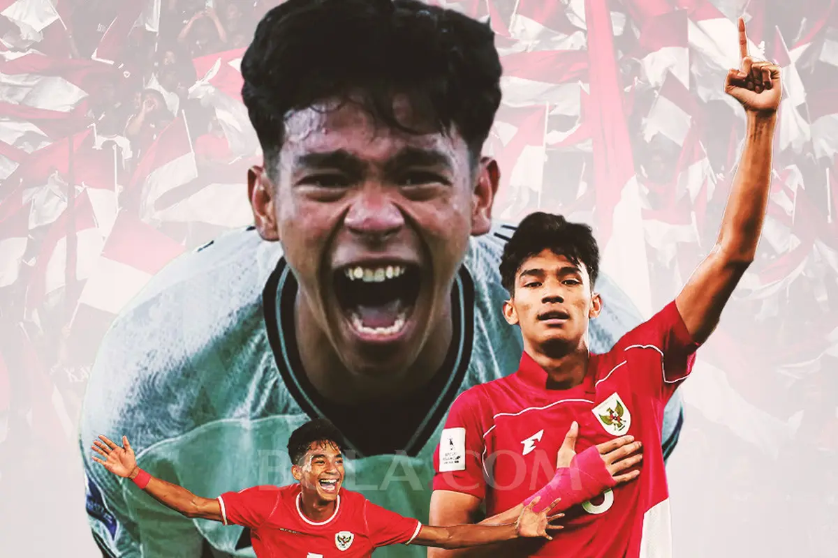 Timnas Indonesia - Ilustrasi Evandra Florasta