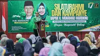 Plt Ketua Umum Partai Persatuan Pembangunan (PPP) Muhamad Mardiono melakukan silaturahmi dengan para kader, masyarakat, tokoh ulama, hingga tokoh presidium pembentukan Provinsi Bangka Belitung (Istimewa)