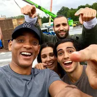 Para pemain film hidup Aladdin. (Disney)