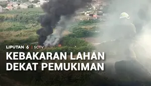 Kebakaran Lahan Dekat Permukiman, Imbas Bakar Sampah Sembarangan