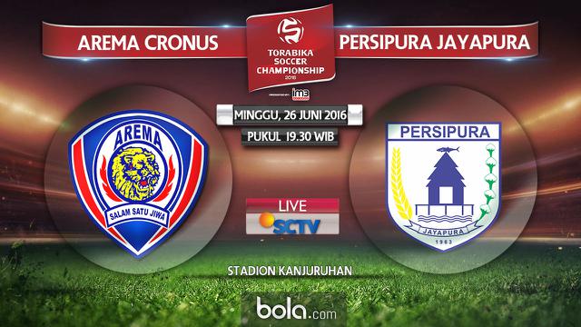 Arema Cronus vs Persipura Jayapura