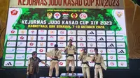 Rizqi Maulana Rebut Medali Emas Kejurnas Judo 2023