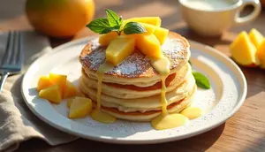 Resep Pancake Mangga Lembut dan Creamy Antigagal