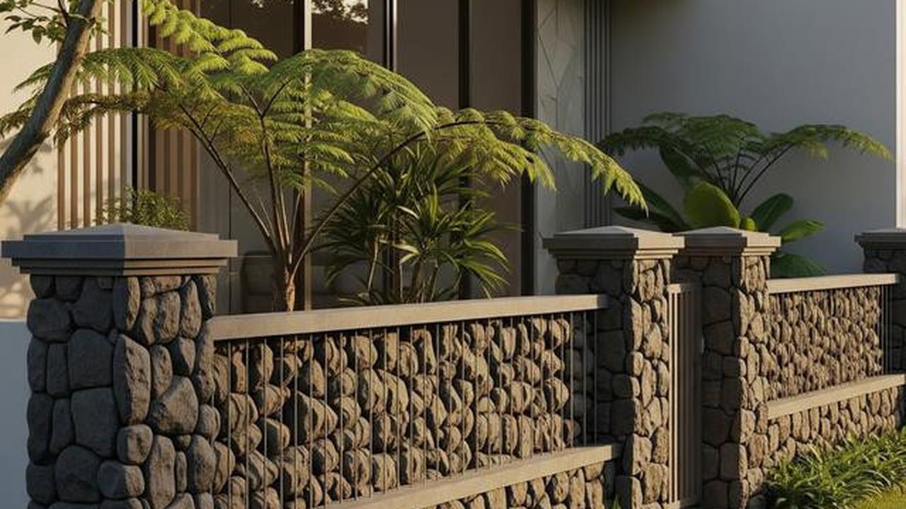 7 Model Pagar Rumah Kecil Tapi Kokoh dan Elegan, Cocok untuk Hunian Minimalis 2025