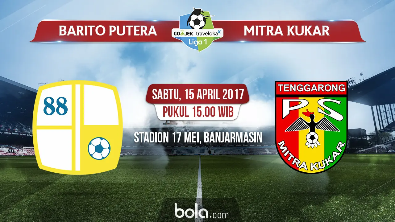 Barito Putera vs Mitra Kukar