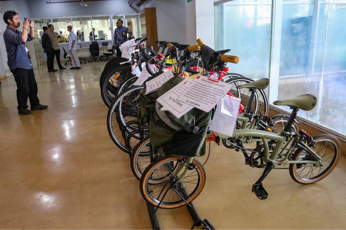 KPK Lelang Barang Rampasan Korupsi