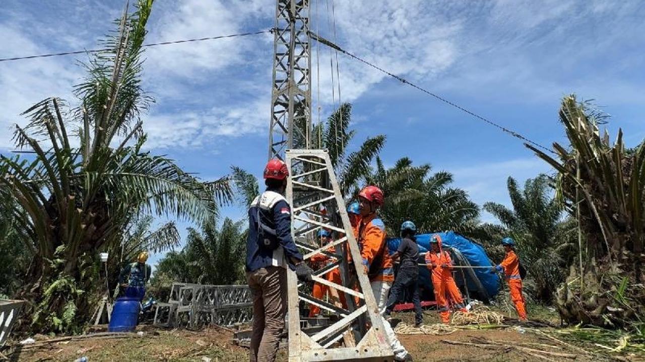 PLN Sumut Kerahkan 11 Tower Emergency, Percepat Pemulihan Kelistrikan Pasca Cuaca Ekstrem