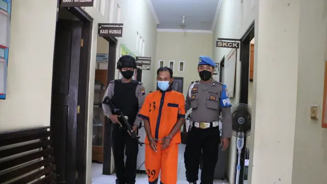 Petani di Kebumen nekat mencuri kambing lantaran keranjingan judi togel. (Foto: Liputan6.com/Polres Kebumen)