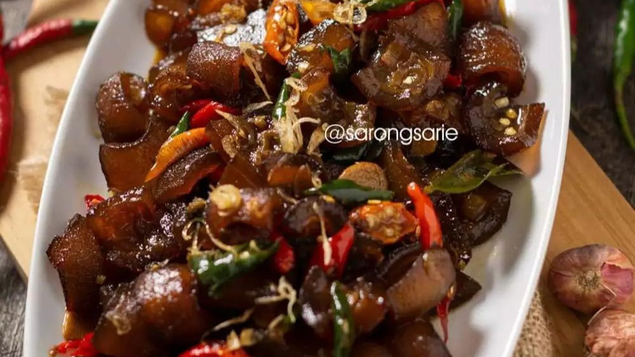 3. Oseng Kikil Kecap