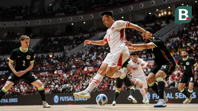 Foto: Timnas Futsal Indonesia Tumbangkan Australia dalam Laga Bersejarah di Indonesia Arena