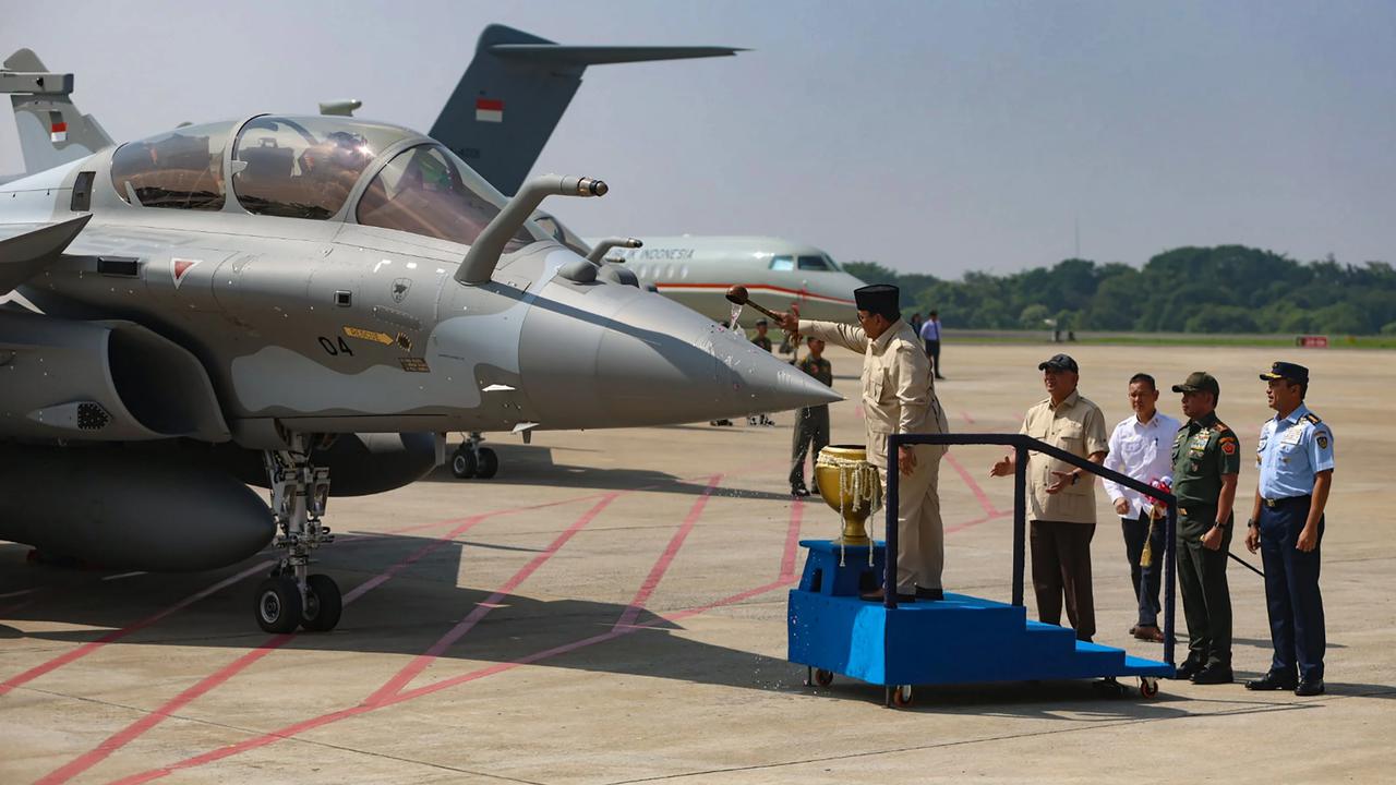 FOTO: Prabowo Serahkan Rafale dan Rudal Meteor untuk Perkuat Pertahanan Udara