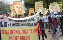 Massa GNKIB desak KPK tangkap Plt Gubernur Riau