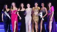 Miss Universe Harnaaz Sandhu selebrasi bersama pemilik lisensi baru di Thailand. (Dok: Miss Universe Instagram)